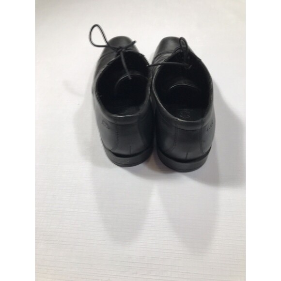 ECCO Helsinki Bike Toe Oxford Black Leather Men’s Dress Shoes Size 45 main image 7